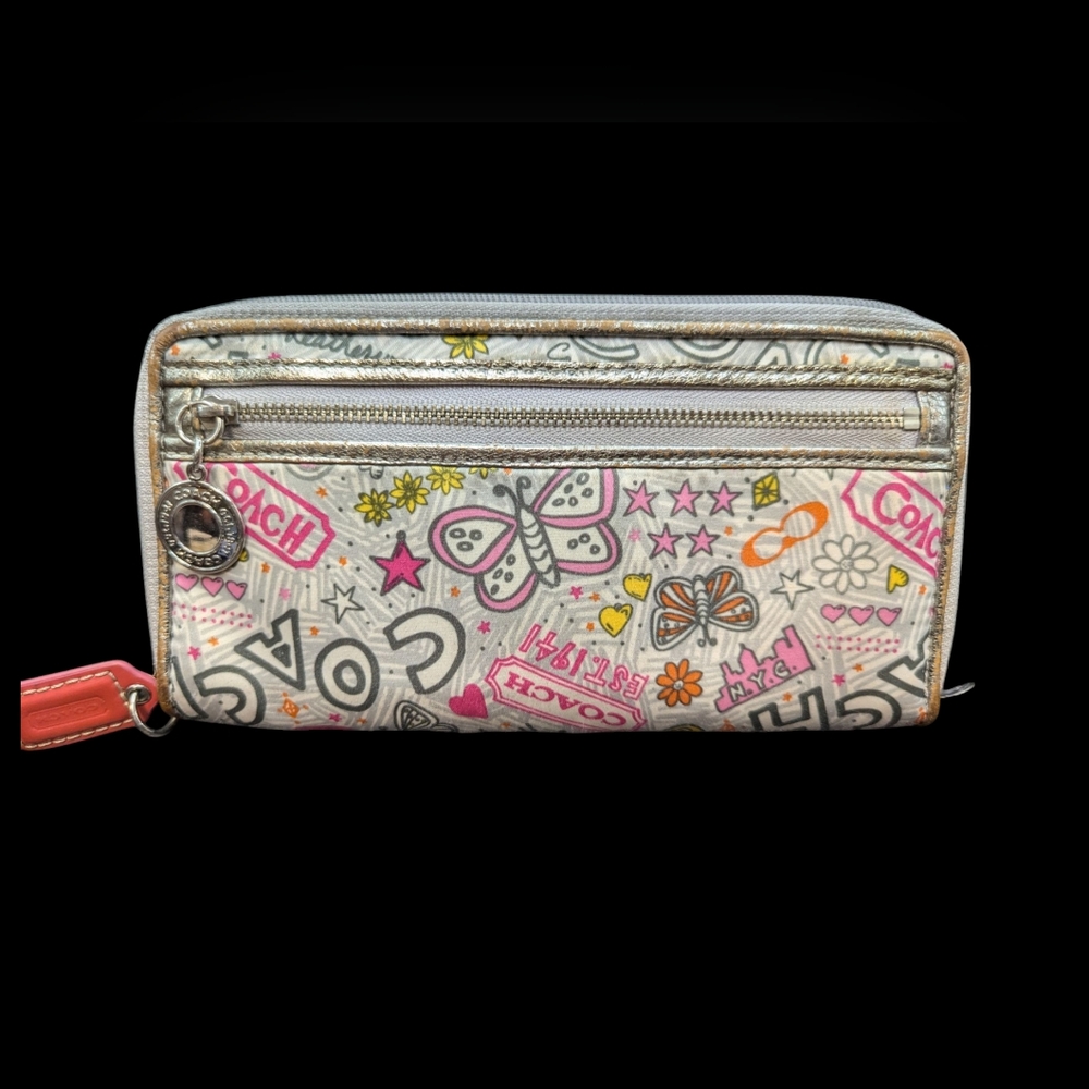 Coach Multicolor Graphic Women's Wallet